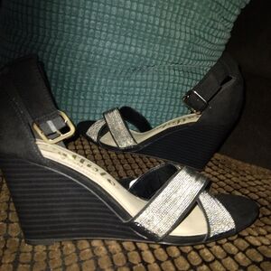 Callisto Womens Montana Open Toe Special Occasion Sandals, Black